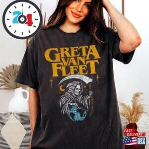 Greta Van Fleet Band Shirt Dream In Gold Tour  Classic T-Shirt